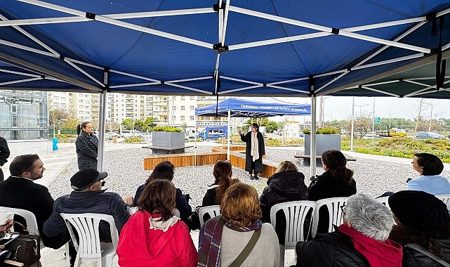 İzmir Büyükşehir Belediyesi “Sağlığı Geliştiren Parklar” projesi kapsamında parkları eğitim