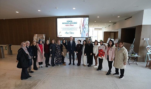 İnegöl Belediyesi, 27 Şubat Dünya Ressamlar Günü’nde sanatseverlere özel bir