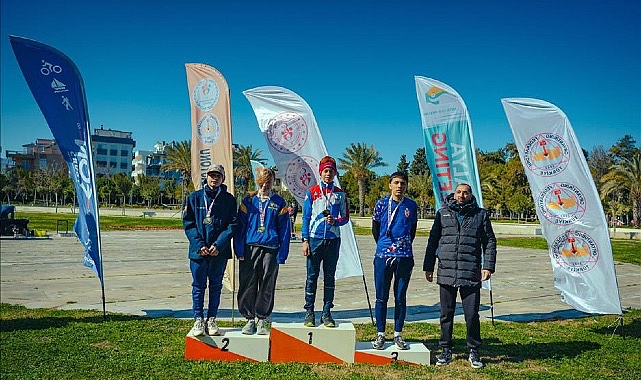 Antalya’da yapılan Uluslararası Oryantiring Yarışlarında 15 ülkeden 300 sporcu ile