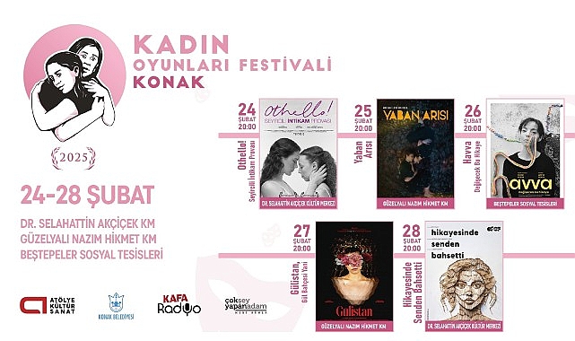 Konak Belediyesi, Türkiye’nin ve Avrupa’nın kadın temalı tek tiyatro festivali