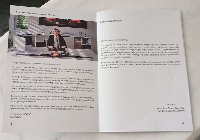 Mersin Deniz Ticaret Odası Mesleki ve Teknik Anadolu Lisesi, denizcilik