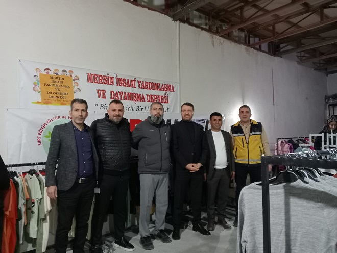 Siirtliler Eğitim ve Kültür Vakfı Mersin Şube Başkanı Şahin Özturan,