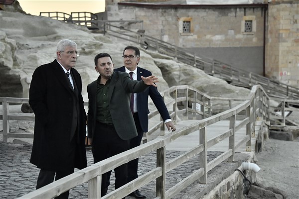 İYİ Parti Genel Başkanı Müsavat Dervişoğlu, Nevşehir programı kapsamında bir