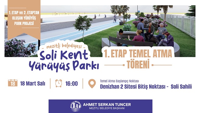 Mezitli Belediye Başkanı Ahmet Serkan Tuncer’in Mezitli’nin göz alıcı sahil