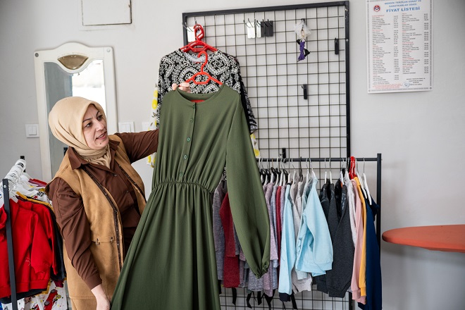 Mersin Büyükşehir Belediyesi’nin, Sosyal Hizmetler Dairesi Başkanlığı’na bağlı MERCEK Mesleki