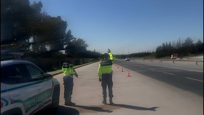 JANDARMADAN SİVİL TRAFİK DENETİMİ