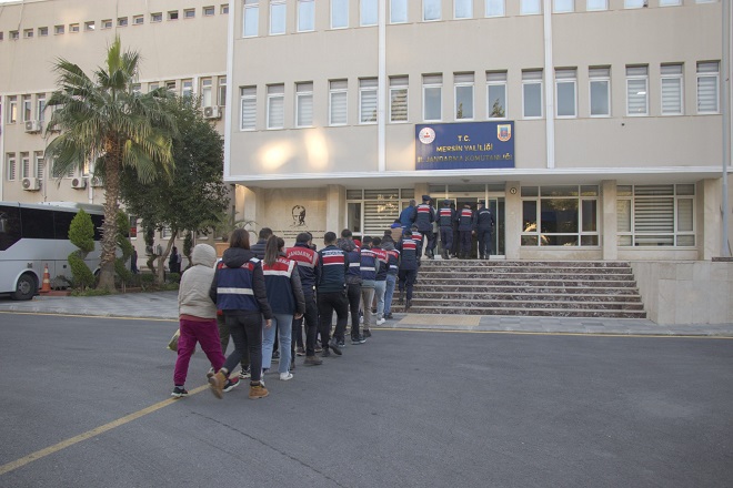 Mersin İl Jandarma Komutanlığı Siber Suçlarla Mücadele Şube Müdürlüğü ekipleri