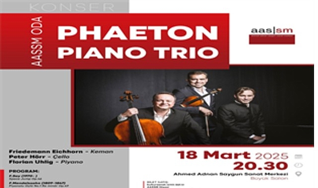 AASSM’de Phaeton Piano Trio konseri    Uluslararası alanda