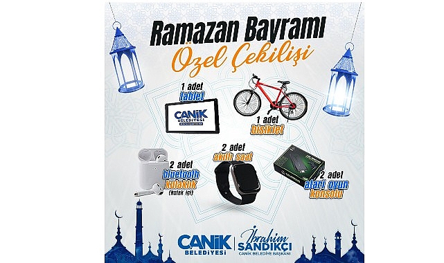 Bayram Hediyeleri Canik'ten    Canik Belediyesi, Ramazan Bayramı