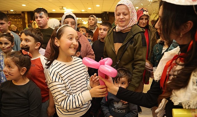 Canik'te Gönül Sofraları Özel Çocuklar İçin Kuruldu   