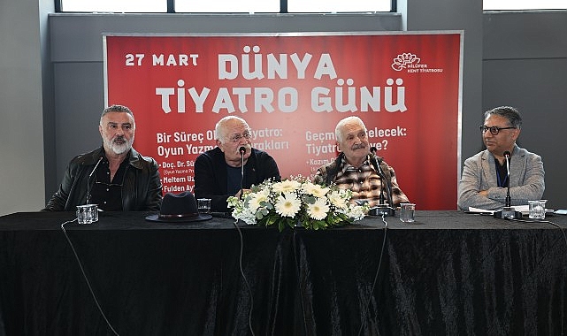 Dünya Tiyatro Günü’nde “tiyatro” konuşuldu     Nilüfer Belediyesi,