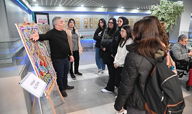 Manisa Büyükşehir Belediyesi, Dünya Ressamlar Günü’ne özel olarak “Fırça İzleri”