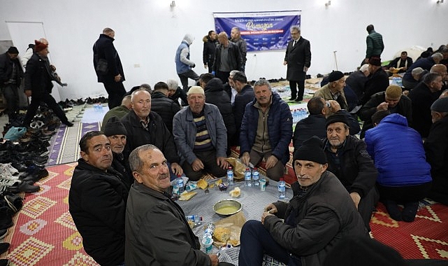 Büyükşehir Belediyesi, “Balkanlarda İftar Buluşması” etkinliği kapsamında ikinci iftar sofrasını