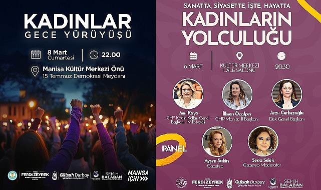 Manisa Büyükşehir Belediyesi, 8 Mart Dünya Emekçi Kadınlar Günü kapsamında