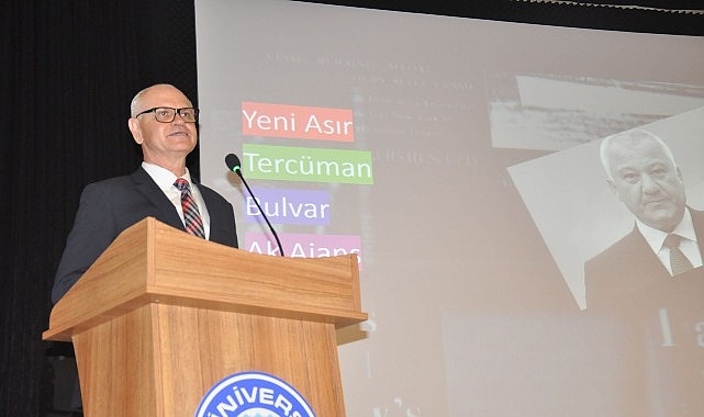 Mehmet Aykırı, İletişim Fakültesi öğrencilerine kariyer ipuçları verdi  
