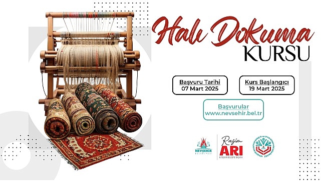 Nevşehir’de Halı Dokuma Kursu Açılacak    Nevşehir Belediyesi