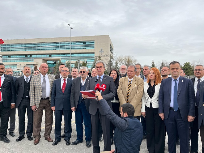 Genel Başkan Vekilimiz Prof. Dr. Ali Şehirlioğlu, Genel Başkanımız Prof.