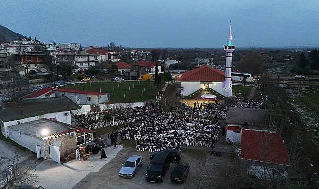 Büyükşehir Belediyesi’nin her Ramazan ayında Balkanlar’da geleneksel olarak gerçekleştirdiği iftar