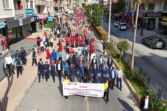 23 Nisan Ulusal Egemenlik ve Çocuk Bayramı Tarsus’un dört bir