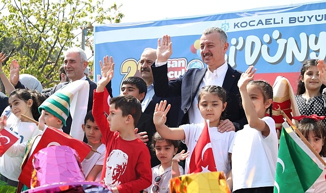 Kocaeliler, 23 Nisan Ulusal Egemenlik ve Çocuk Bayramı’nı Büyükşehir Belediyesi