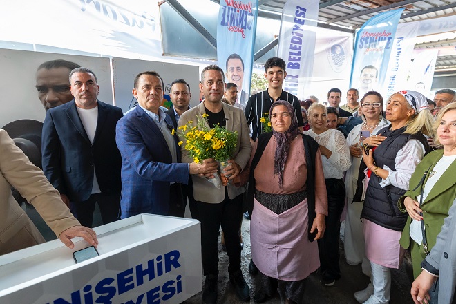 Mersin Yenişehir Belediyesi, Pazar Ötesi Kadın Üretici Pazarı’nı yenileyerek hizmete