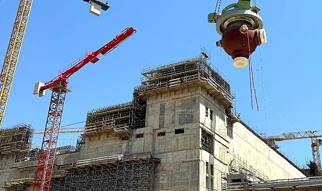 Akkuyu NGS 2’nci Güç Ünitesi, reaktör tesisinin ana ekipmanının tüm