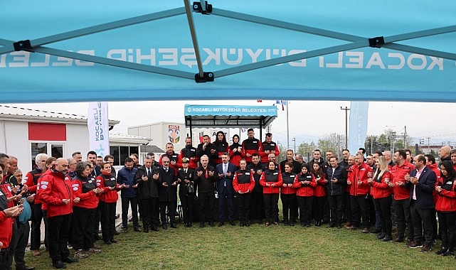Kocaeli Büyükşehir Belediyesi, afetlere hazırlık kapsamında önemli bir projeyi daha