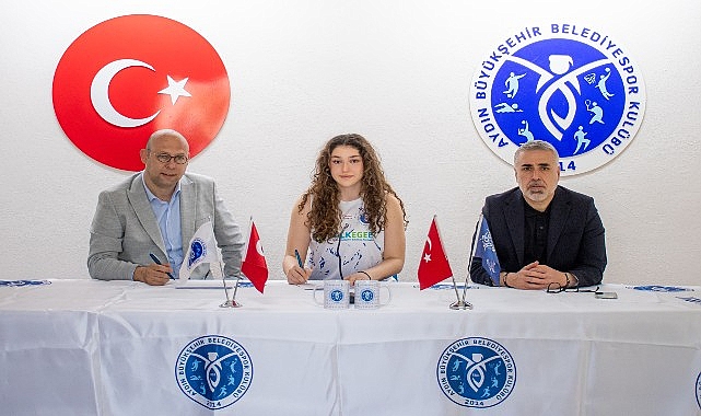 Sultanlar Ligi’nde mücadele eden Aydın Büyükşehir Belediyespor, 18  yaşındaki