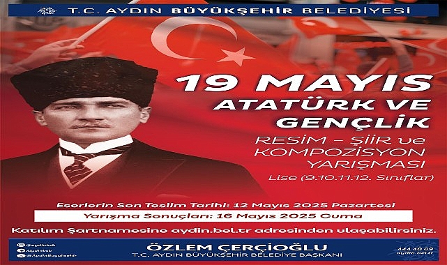 Aydın Büyükşehir Belediyesi, 19 Mayıs Atatürk’ü Anma, Gençlik ve Spor