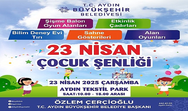 Aydın Büyükşehir Belediye Başkanı Özlem Çerçioğlu her yıl olduğu gibi