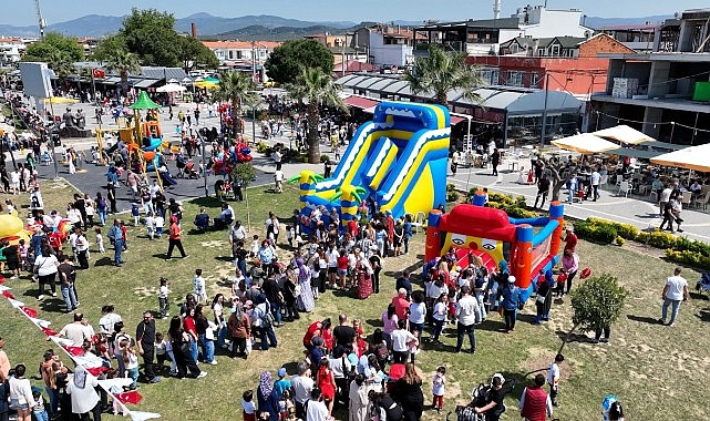 Burhaniye Belediyesi tarafından 23 Nisan Ulusal Egemenlik ve Çocuk Bayramı