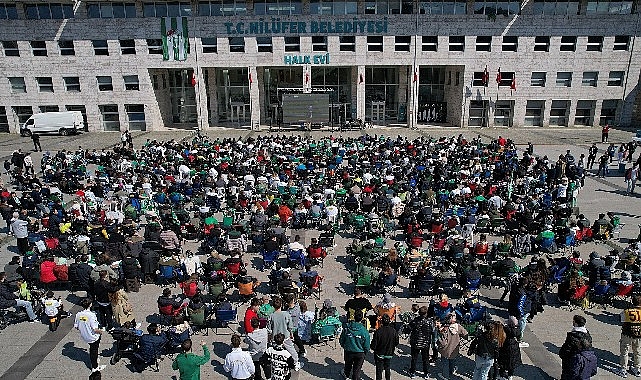 Bursaspor’un şampiyonluk yolundaki kritik Artvin Hopaspor karşılaşması, Nilüfer Belediyesi tarafından