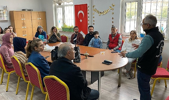 Büyükşehir Belediyesi, toplumda afet bilinci oluşturmak için çalışmalara devam ediyor.