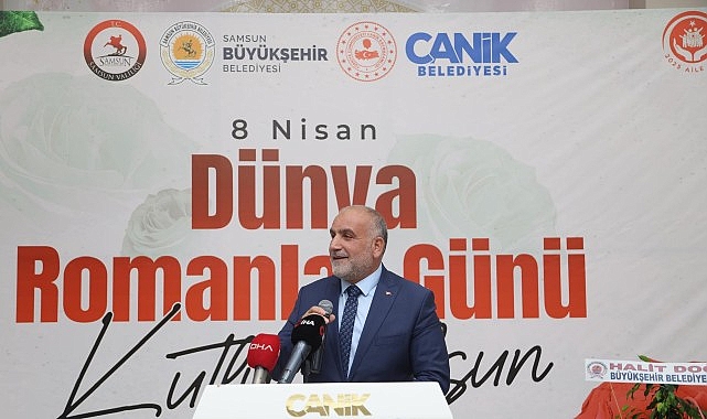 Canik'te düzenlenen 8 Nisan Dünya Romanlar Günü Etkinliği ve Toplu