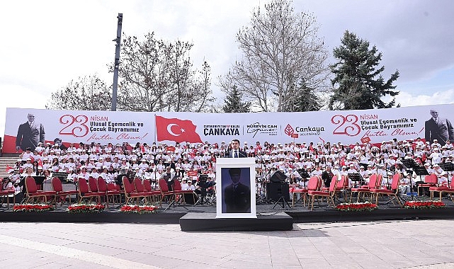 Çankaya Belediyesi, 23 Nisan Ulusal Egemenlik ve Çocuk Bayramı’nı ilçenin