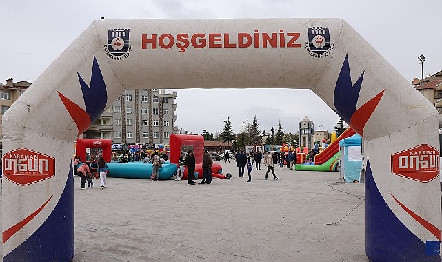 Çocuklar Bayramda Doyasıya Eğlendi    Karaman Belediyesi Ramazan