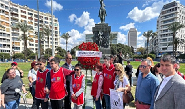 Farkındalık için adım attılar    İzmir Büyükşehir Belediyesi’nin