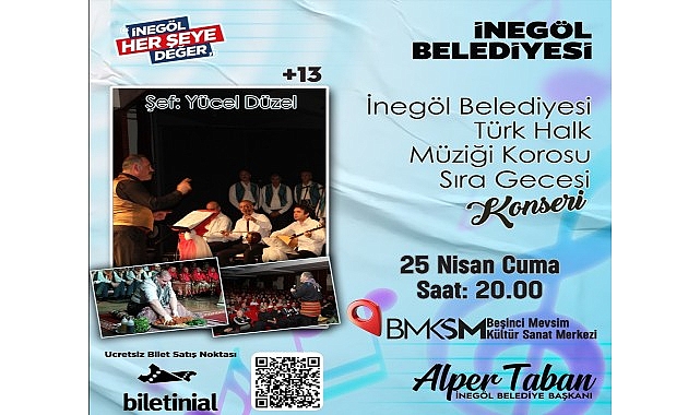 İnegöl Belediyesi, 23 Nisan Ulusal Egemenlik ve Çocuk Bayramı kapsamında