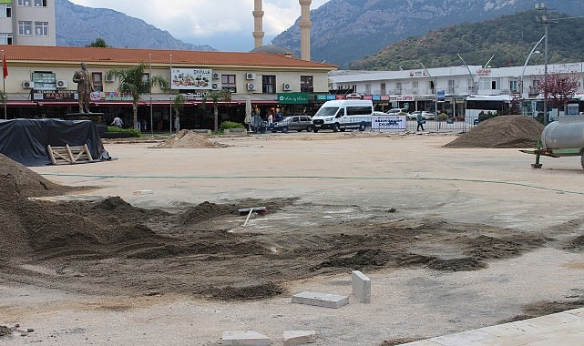 Antalya Büyükşehir Belediyesi ve Kemer Belediyesi işbirliği ile Kemer Cumhuriyet