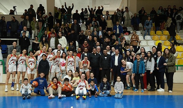 Türkiye Kadınlar Basketbol Ligi’nde normal sezonu galibiyetle ve 5.