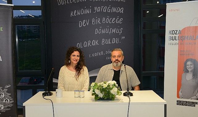 Nilüfer Belediyesi’nin düzenlediği Koza Buluşmaları’nın konuğu ödüllü yazar ve antropolog