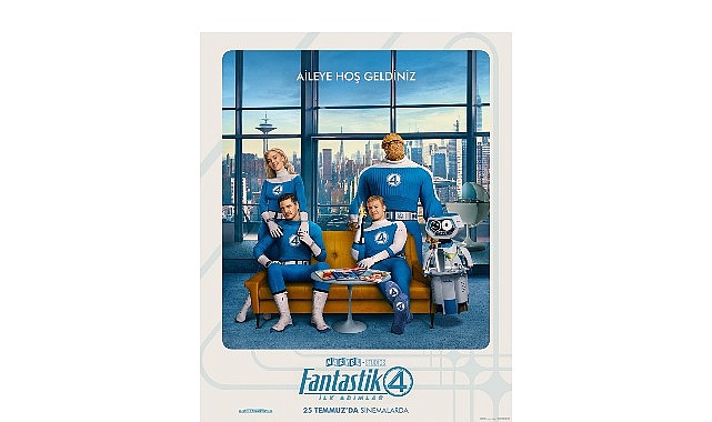 Marvel Studios’un retro-fütüristik 1960’lar estetiğine sahip yeni filmi “Fantastik Dörtlü: