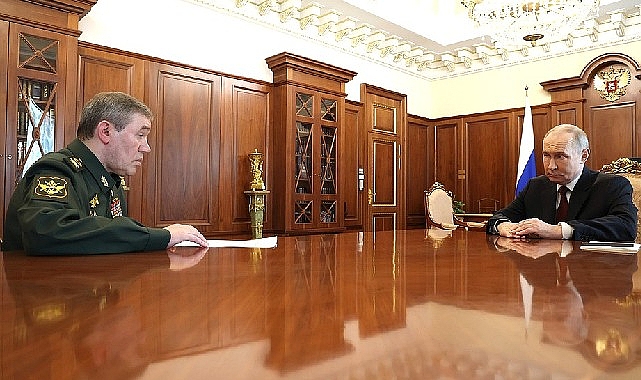 During the meeting, the Supreme Commander-in-Chief heard a report by Chief of the General Staff of Russia’s