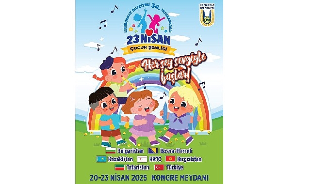 Lüleburgaz Belediyesi’nin bu yıl düzenleyeceği 34’üncü Uluslararası 23 Nisan Çocuk