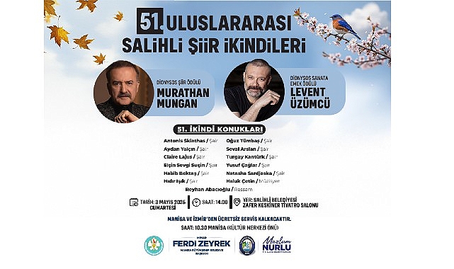 Türkiye’nin en uzun soluklu şiir etkinliklerinden Salihli Şiir İkindileri, uzun