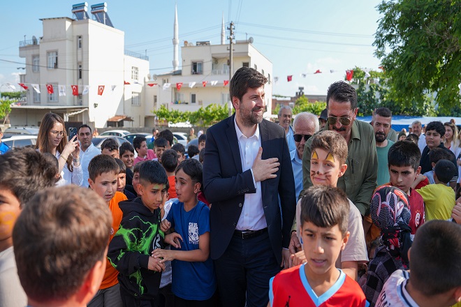 Tarsus Belediyesi, çocuklara modern bir park ve yeni yaşam alanı