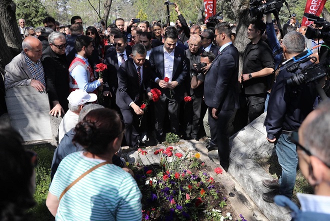 CHP Genel Başkanı Özgür Özel, milletvekilleri, Ankara İl Başkanı, Etimesgut