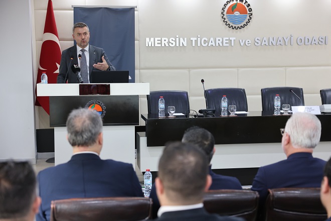 TOBB Ticaret Merkezleri Genel Müdürü Volkan Palaz, MTSO Üyelerine TOBB