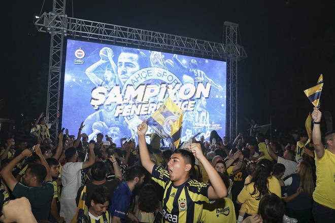 THY EuroLeague’de şampiyon olan Fenerbahçe Beko Basketbol Takımı’nın final heyecanı