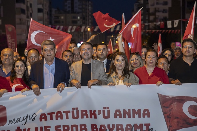 Mezitli Belediyesi, 19 Mayıs Atatürk’ü Anma, Gençlik ve Spor Bayramı’nın